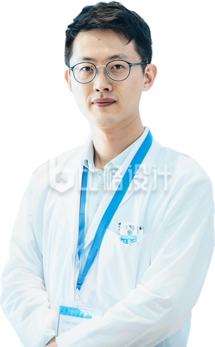 戴眼镜的男医生