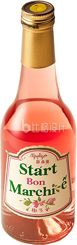 红色果酒美酒新品促销宣传
