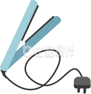 电夹板理发直发电器手绘