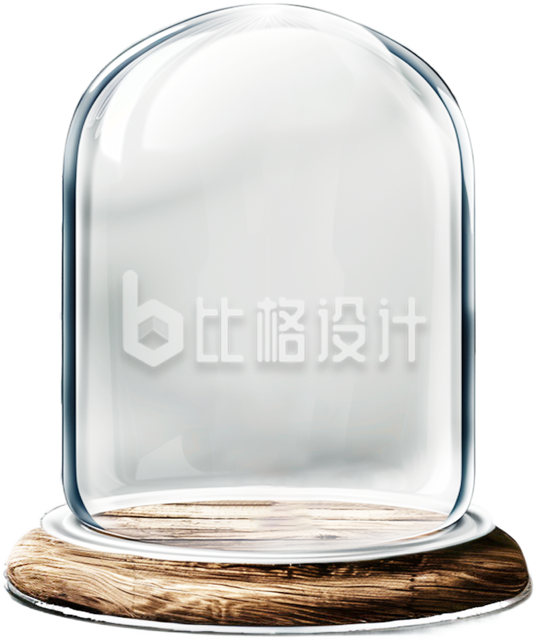 玻璃罩手绘插画