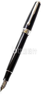 一只黑色的钢笔