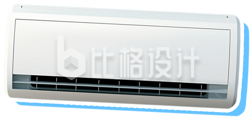 白色台式空调