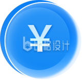 手绘金币图标
