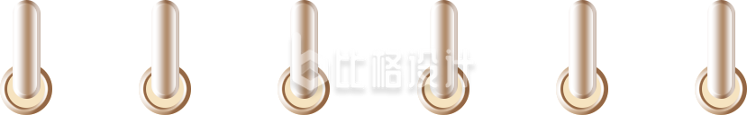 日历圆环扣手绘插画