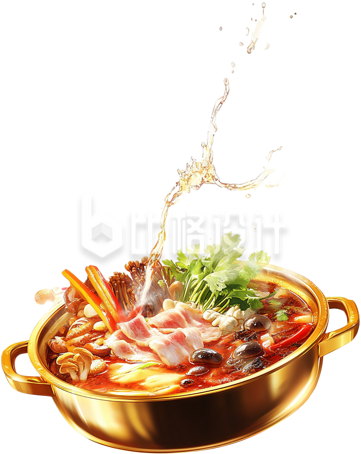 美味的火锅餐饮美食