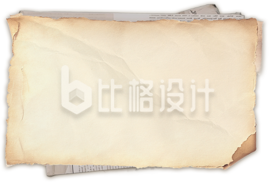 泛黄怀旧纸张