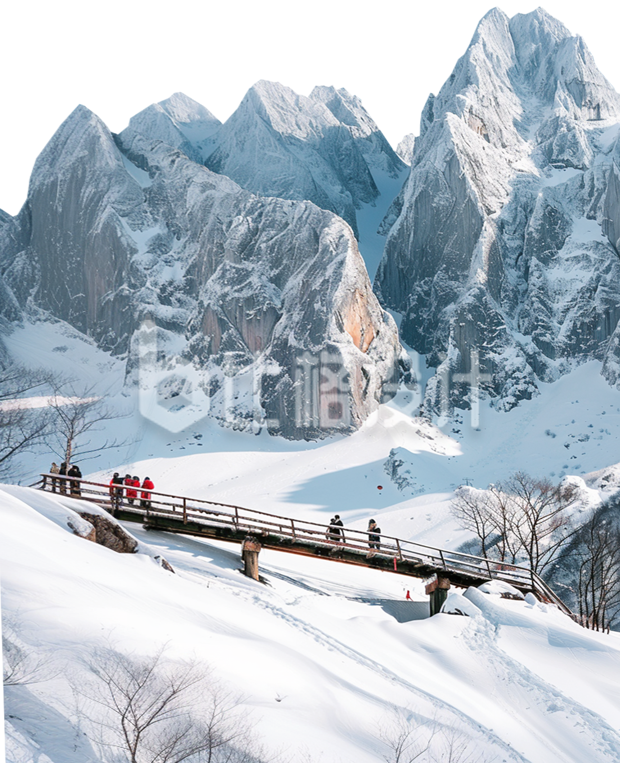 学生自然风景实景免抠图片