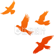 手绘鸽子