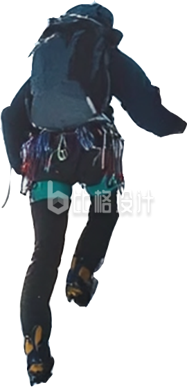 攀岩的人