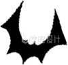 蝙蝠剪影