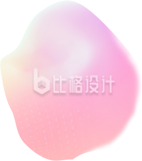 手绘渐变色装饰球