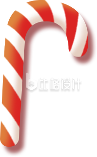 圣诞节糖果手杖