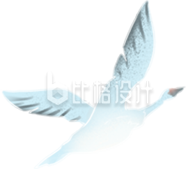 大雁手绘