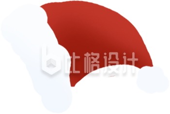 圣诞帽手绘