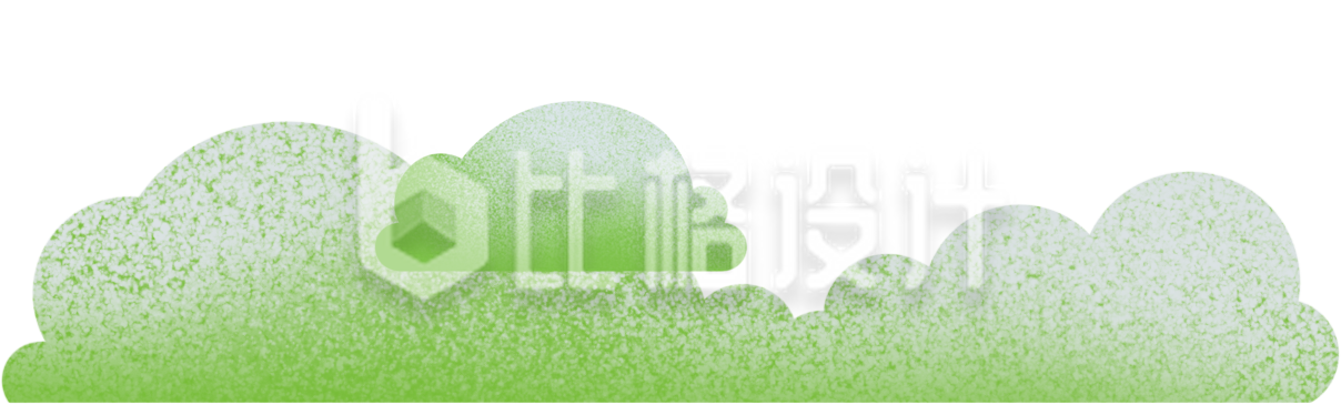 草堆草丛简笔插画