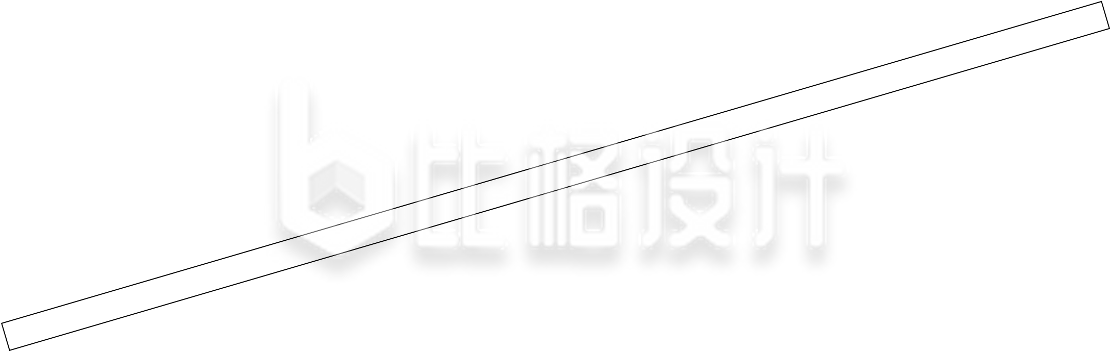 白色装饰框