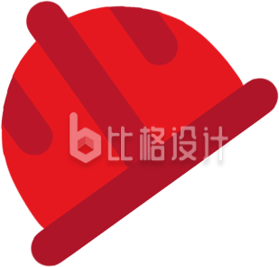 消防帽子手绘