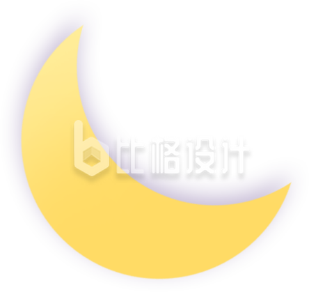 月亮手绘