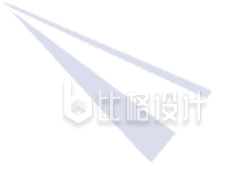 白色纸飞机手绘