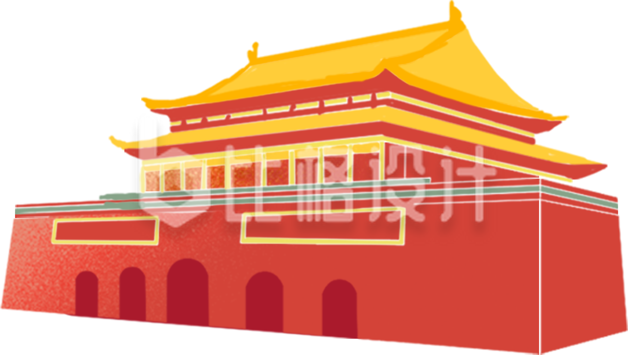 红色天安门