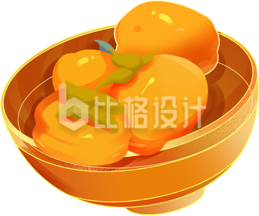一碗柿子