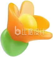 3D卡通小花
