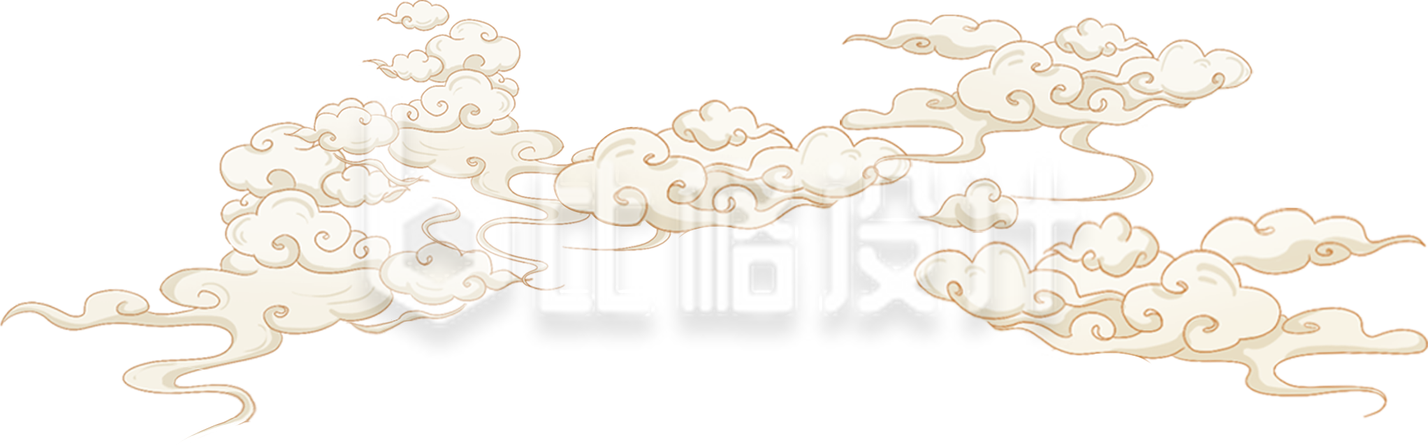 白色祥云