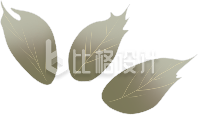 叶子手绘