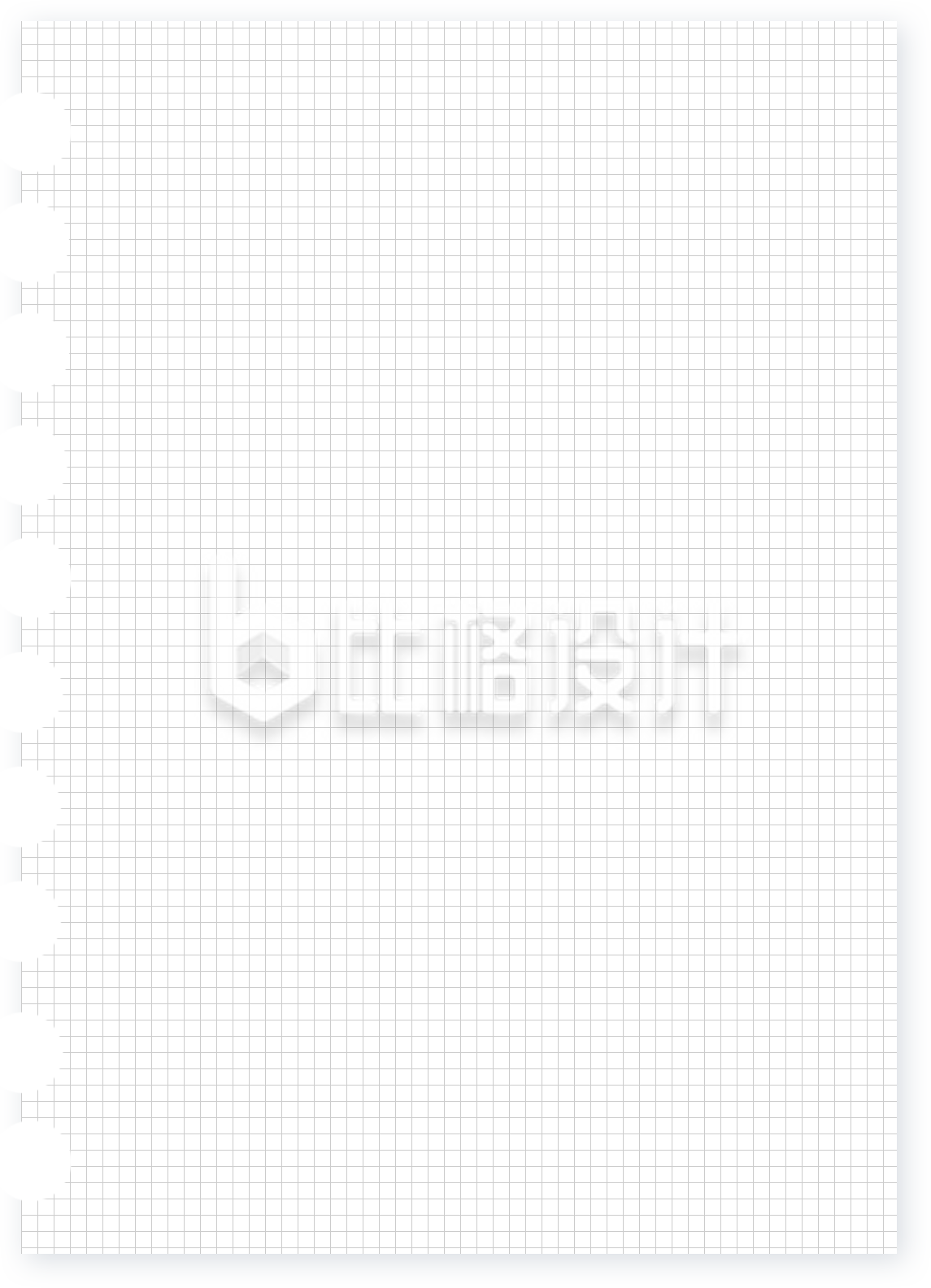 白色格子纸