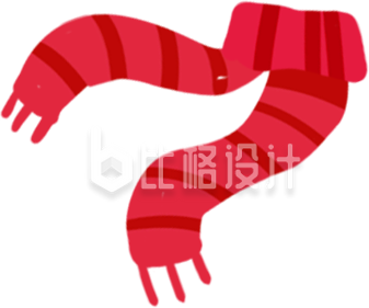 红围巾