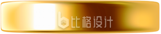 黄色金属光效台子3D