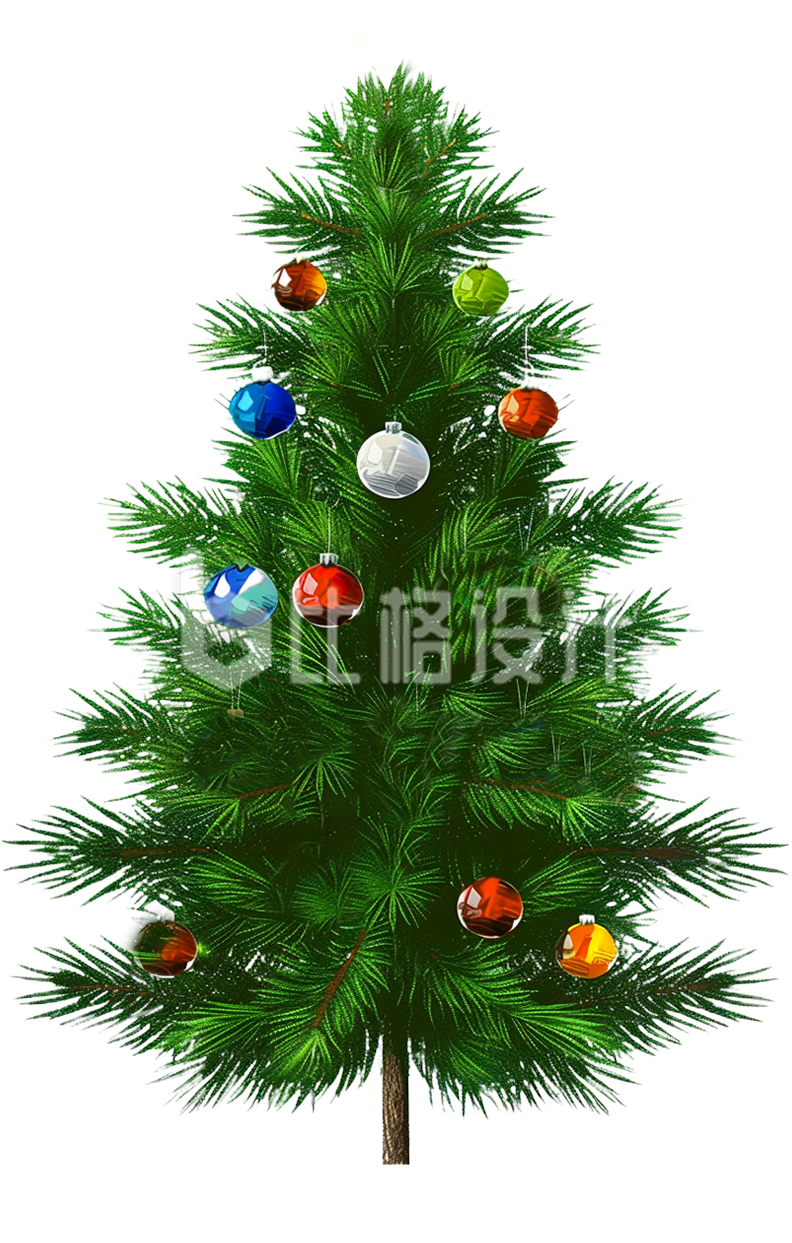 圣诞圣诞树植物绿色
