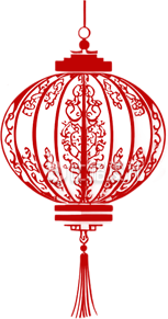 剪纸灯笼