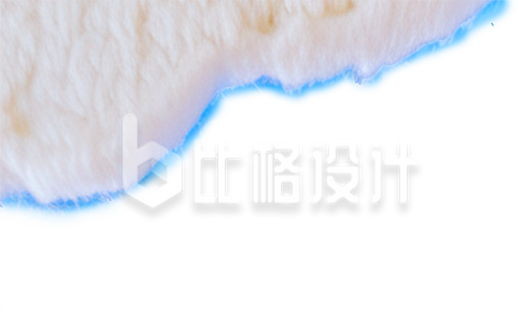 毛线编织的白云