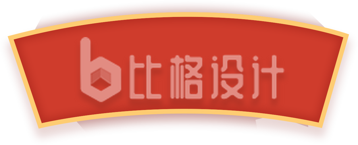 红色中式框手绘插画