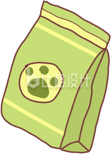 猫粮手绘