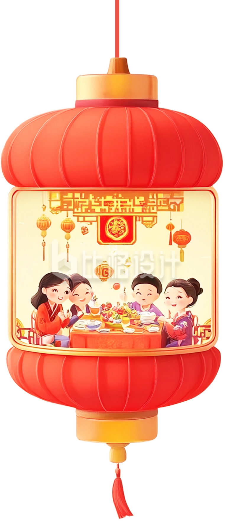 春节一家人团圆