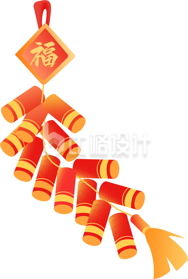 鞭炮手绘
