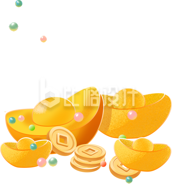 金元宝手绘