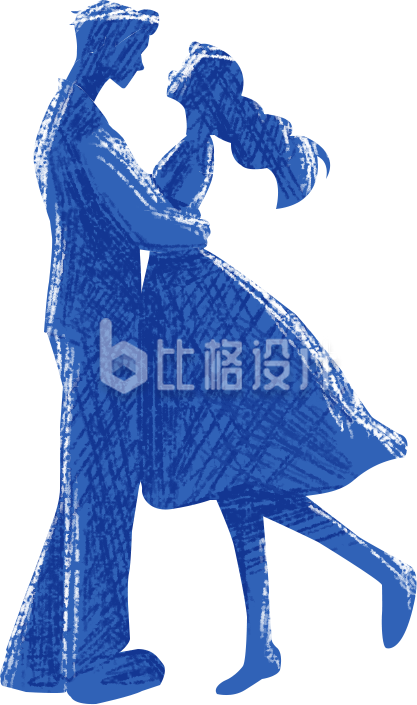 情侣插画