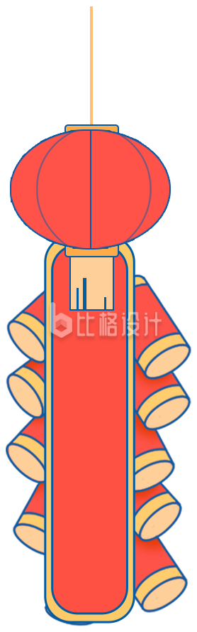 春节新年春联边框