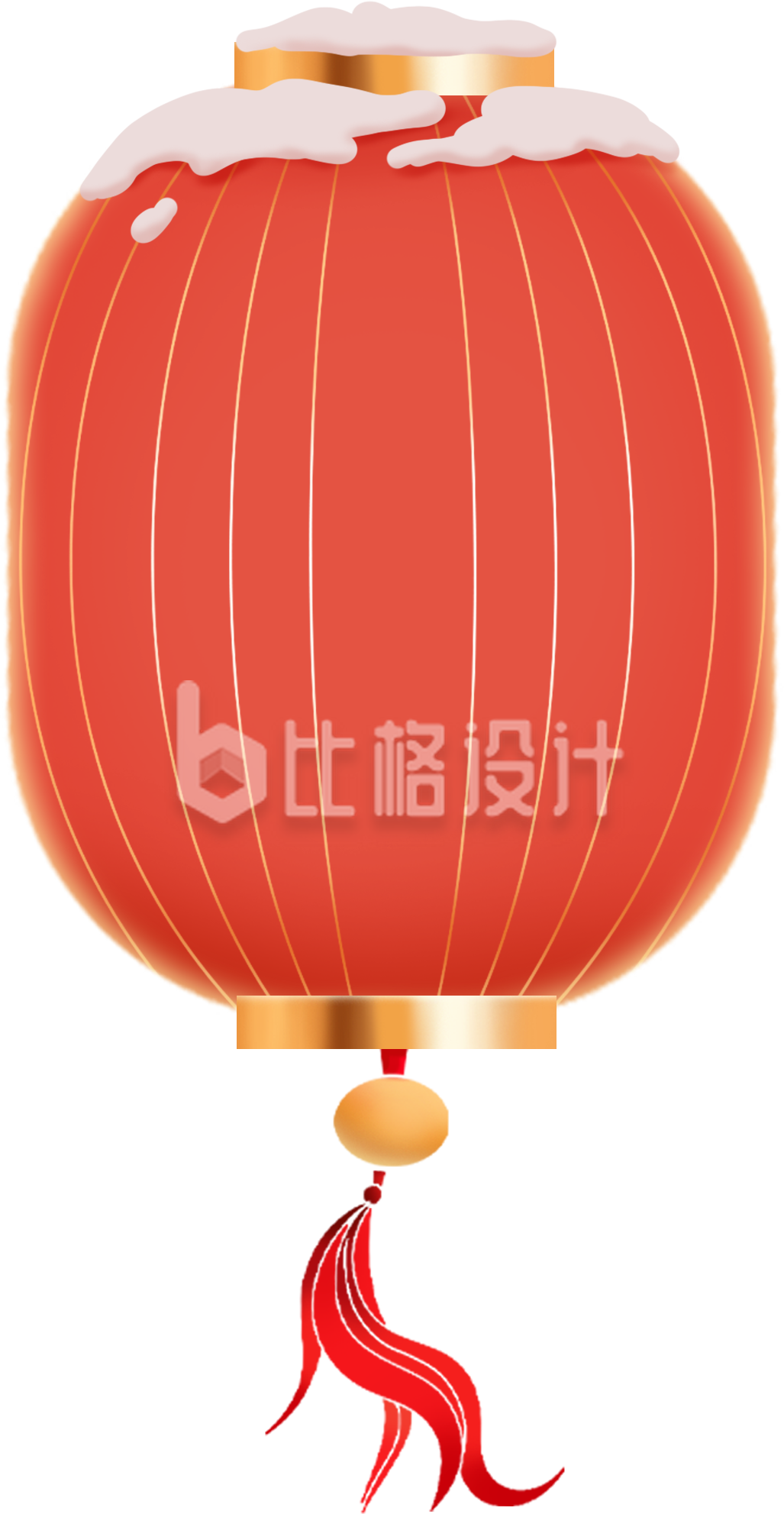 灯笼手绘插画