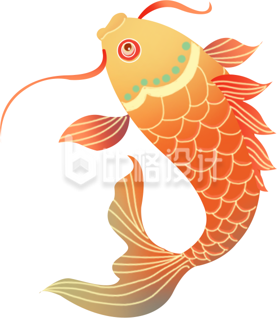 锦鲤手绘