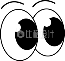 眼睛手绘插画