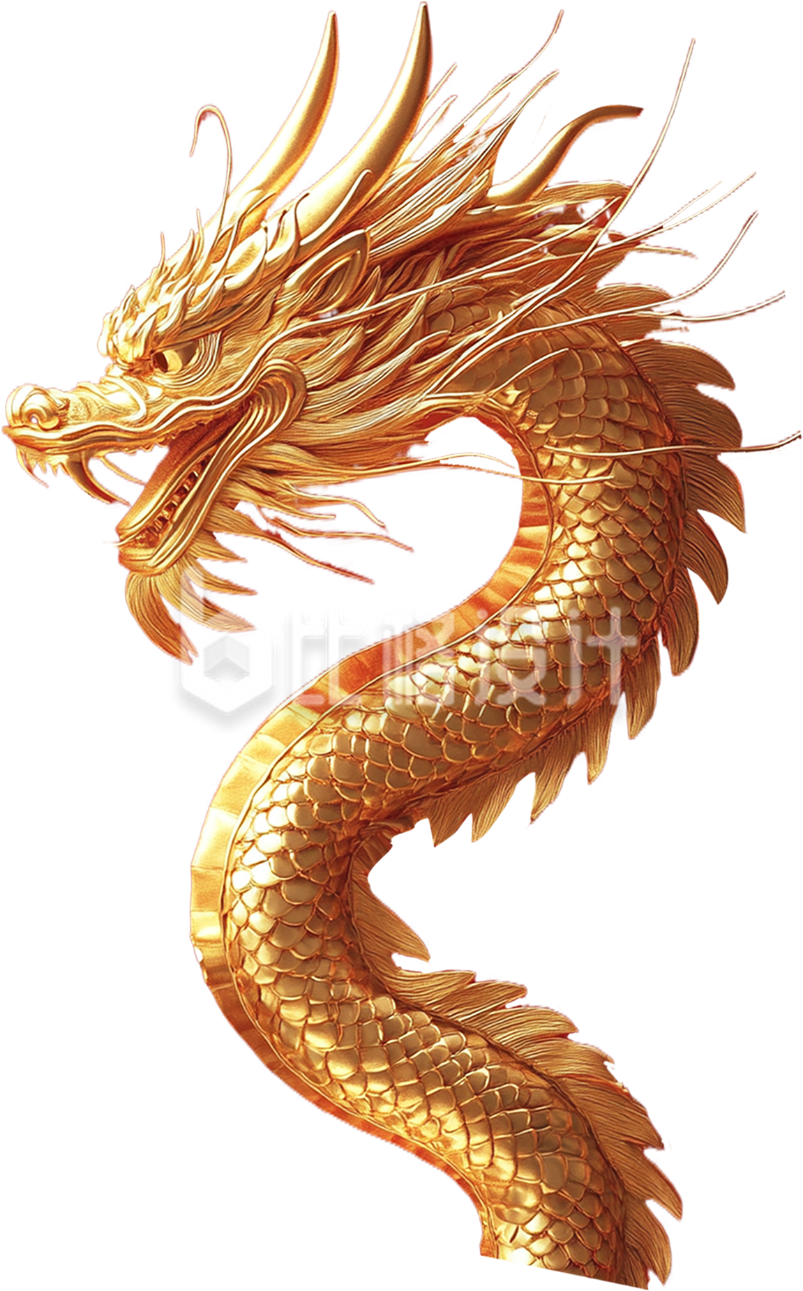 金属质感龙