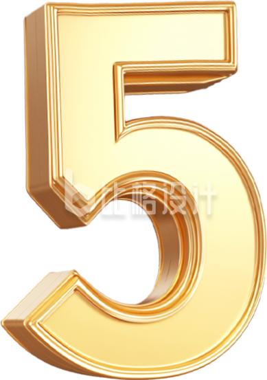 金属数字5