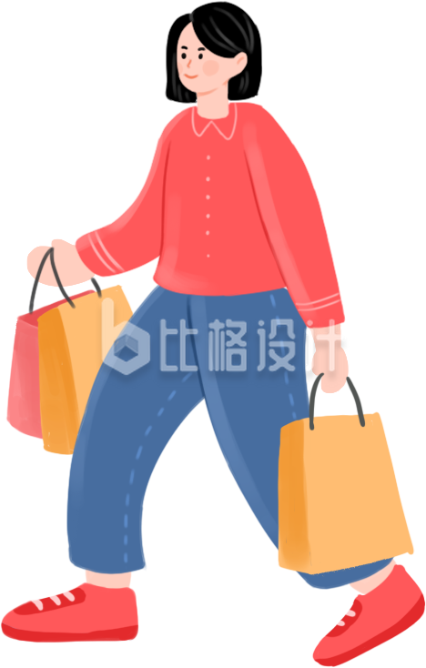 购物女生