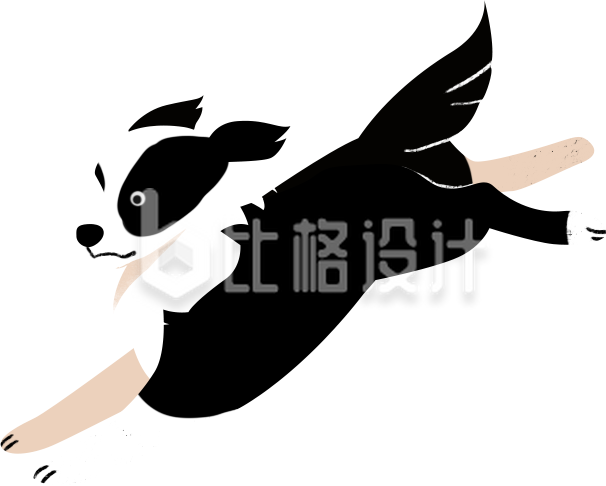小狗手绘