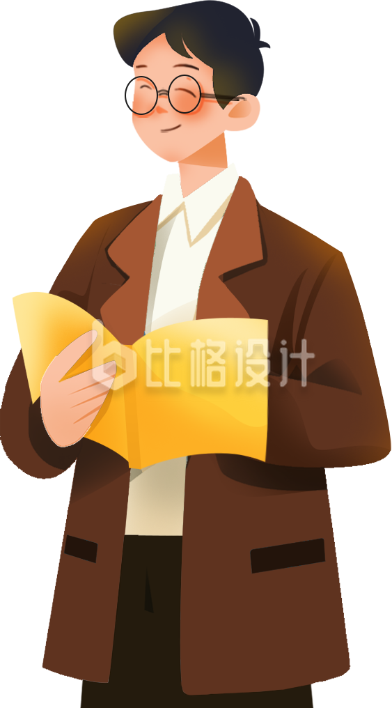男性老师手绘
