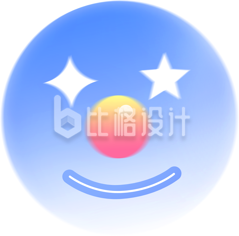 手绘愚人节小丑表情